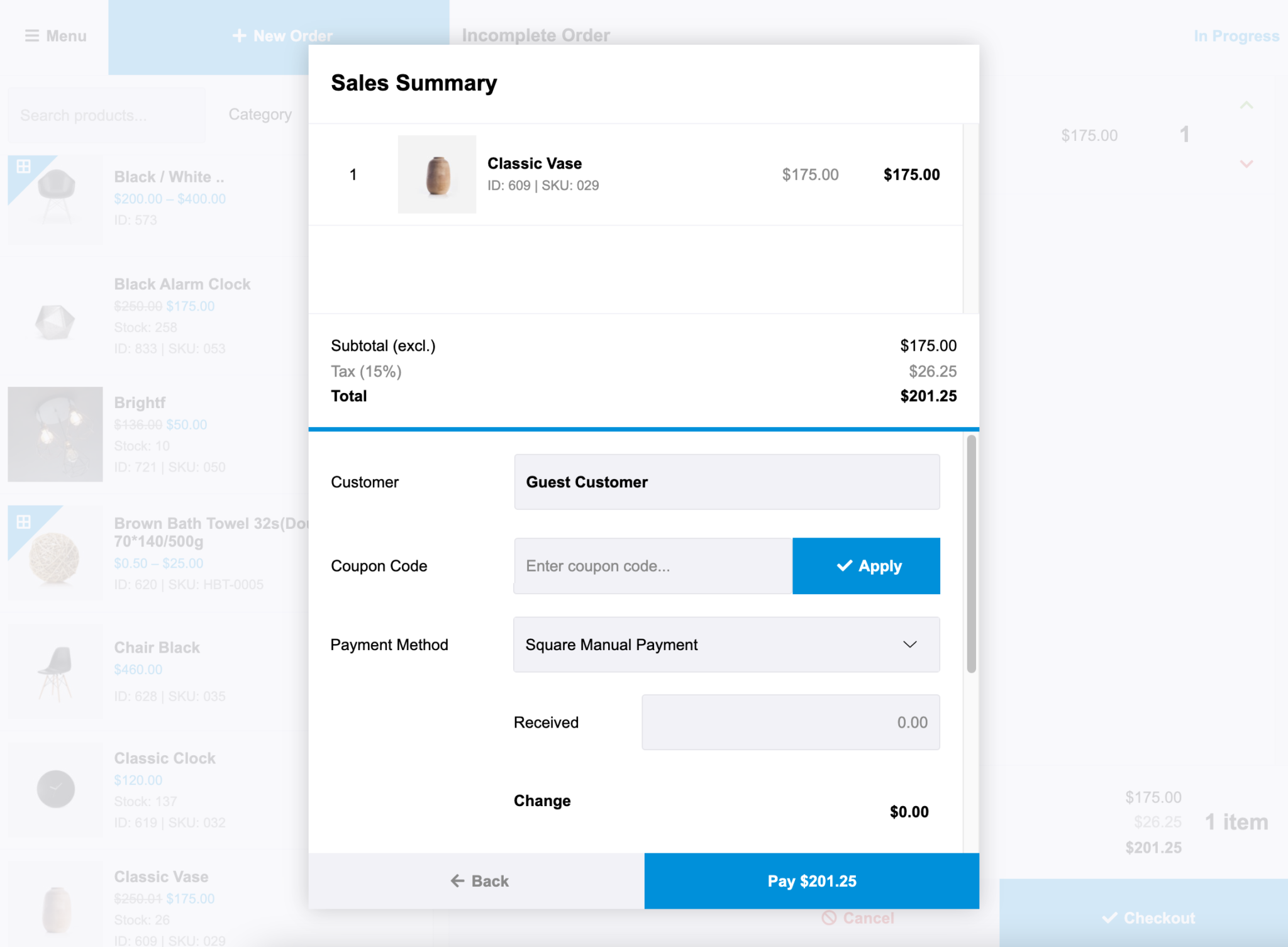 Square Payment Integration - FooSales Help Center