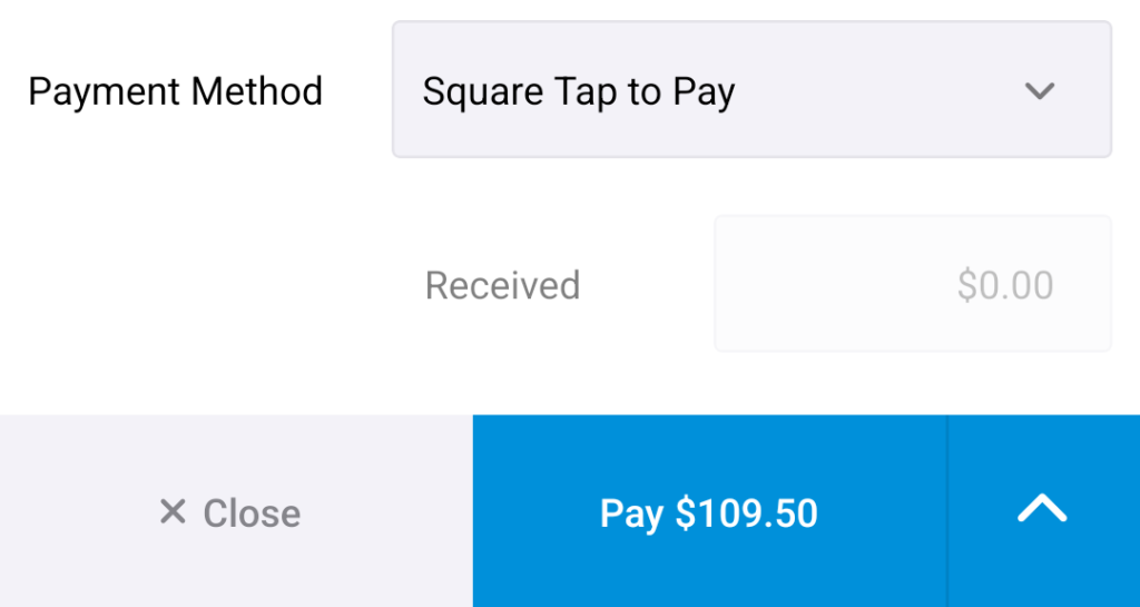 Tap To Pay Square Checkout