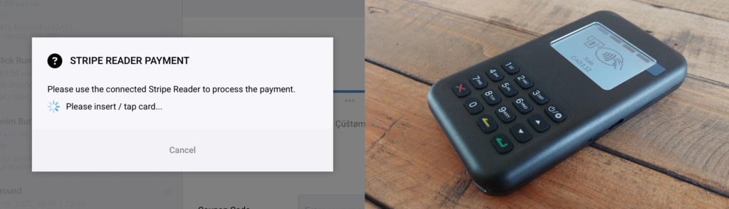 Stripe Wisepad Status V3