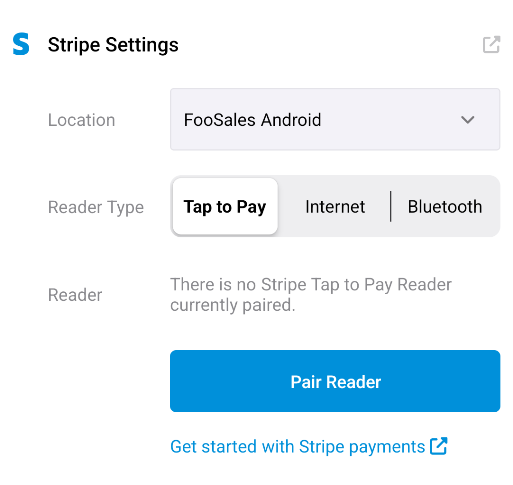 Stripe Zahlungsintegration 7 Tap To Pay Stripe Pair Reader