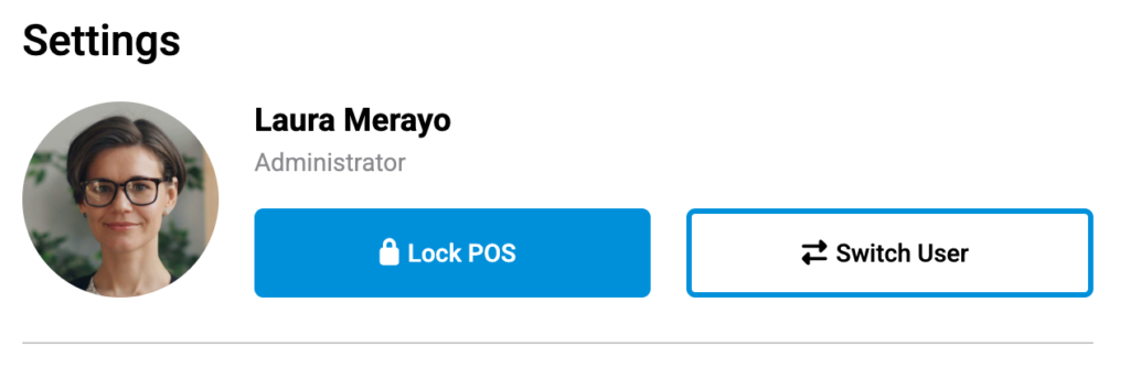 Pos User Management 10 Lock Switch Pos