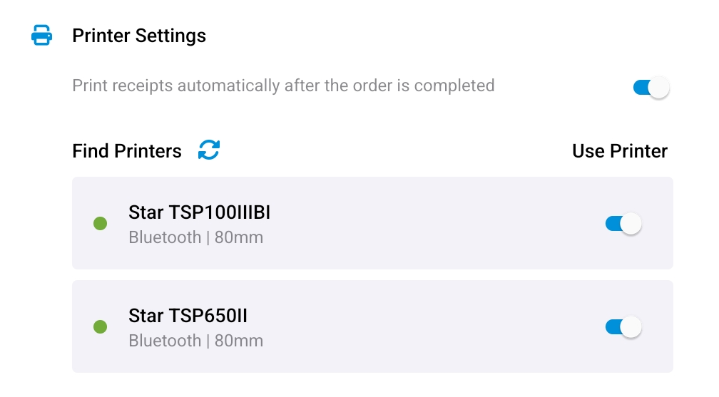 Multiple Printers